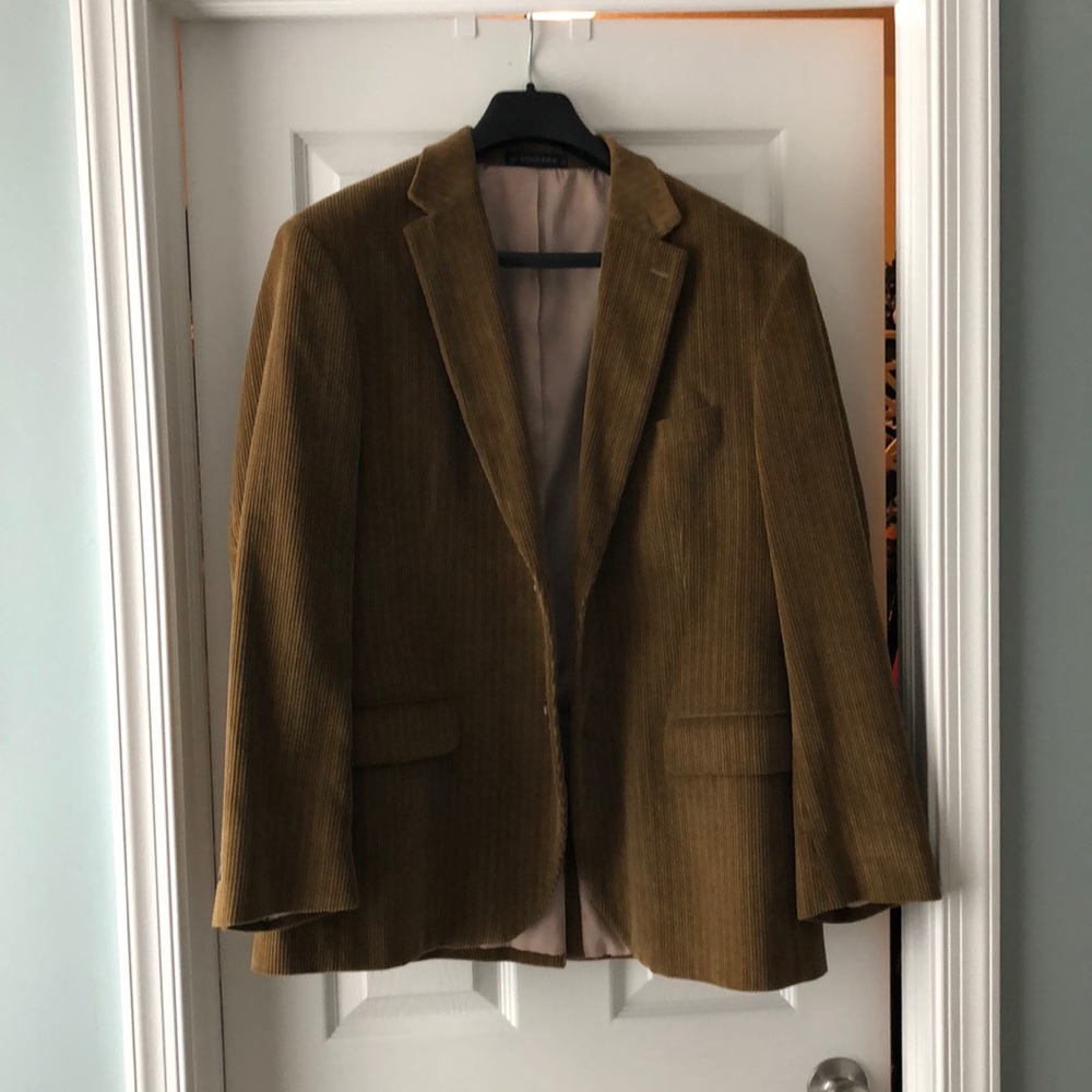 Brown dockers corduroy blazer 44R